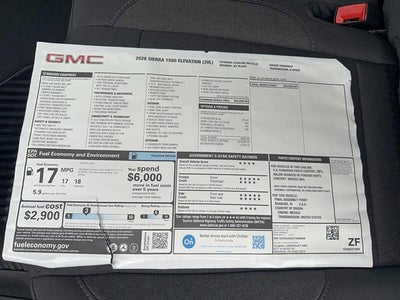 2026 GMC Sierra 1500 Elevation