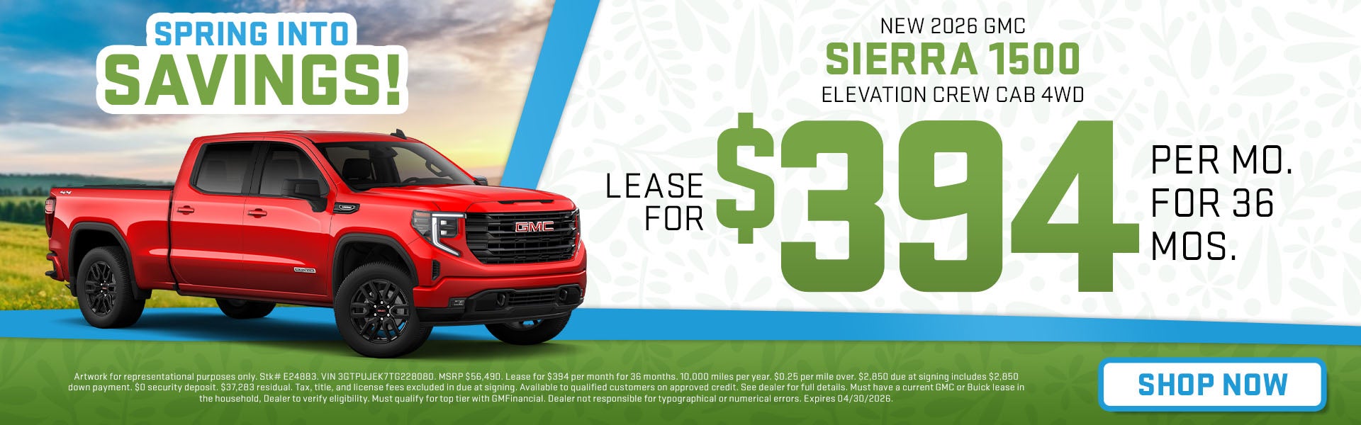 Lease a New Canyon Model